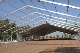 Aluminium Hanger Tent On Rent